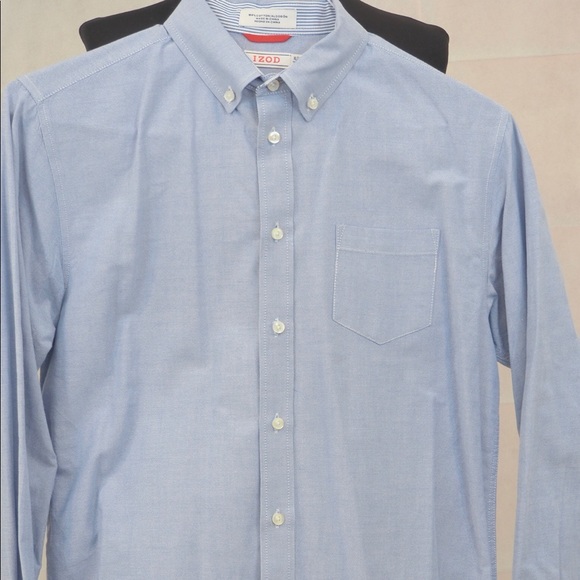 Big Boys Oxford Button Down Long Sleeve Shirt - Picture 2 of 3